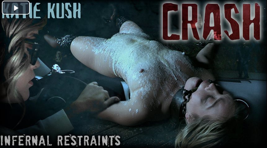 [InfernalRestraints.com] Katie Kush (CRASH / 06.12.2019) [2019 г., BDSM, Humiliation, Torture, Whipping, 720p]