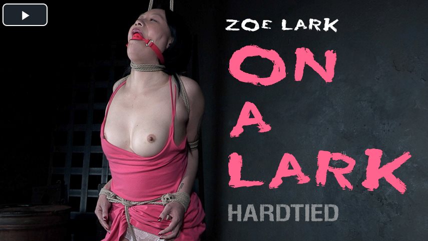 [HardTied.com] Zoe Lark (On A Lark / 18.12.2019) [2019 г., BDSM, Humiliation, Torture, Whipping, 720p]