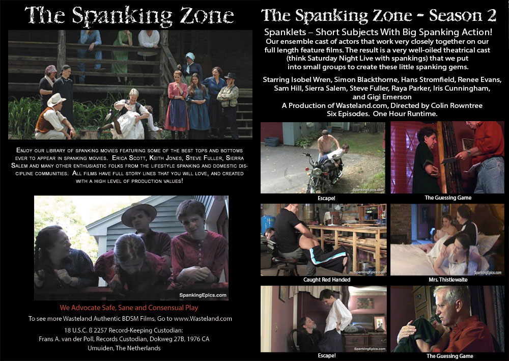 The Spanking Zone (Season 2) / Зона Отшлёпок (Colin Rowntree, SpankingEpics.com / Wasteland.com) [BDSM, Cosplay, Domination, Fantasy, Fetish, Panties & Thongs, Softcore, Spanking, SiteRip]