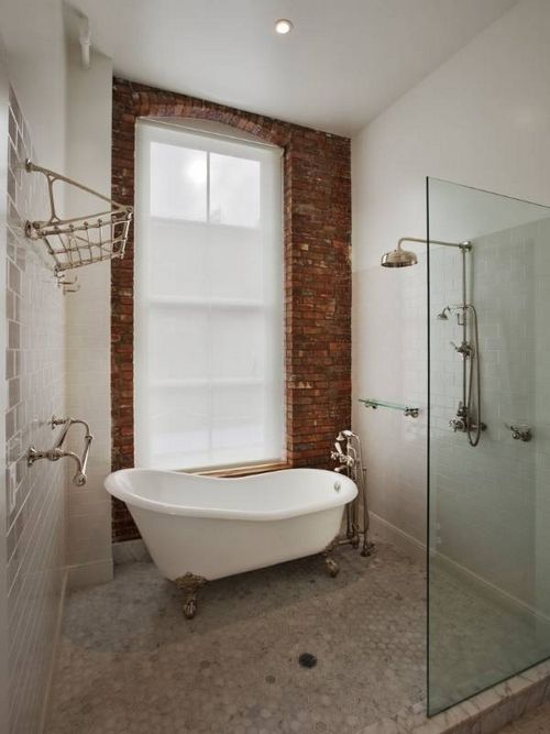 Ванная комната в стиле лофт фото