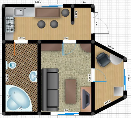 как распланировать пространство в квартире