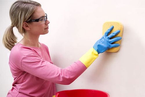 как мыть стены покрашенные краской