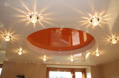 Какие точечные светильники лучше для натяжных потолков как выбрать по типу, качеству и дизайну