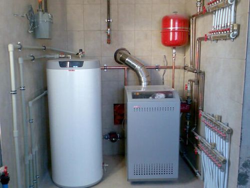 Схема обвязки газового котла отопления - система отопления