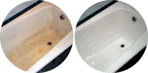 Реставрация чугунной ванны выбор краски для эмали, восстановление и ремонт покрытия, как обновить