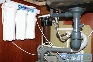 Кран для питьевой воды подключение смесителя для кухни под фильтр