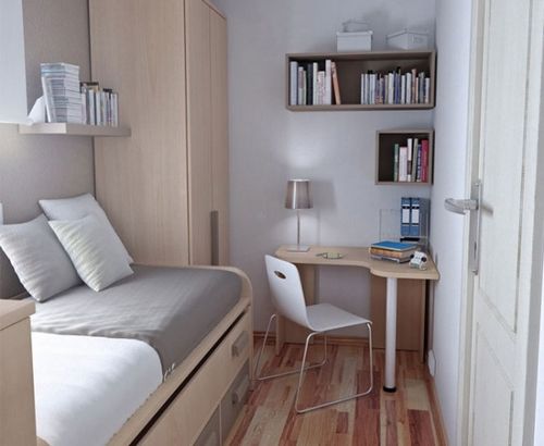 Дизайн маленькой спальни - 95 фото идей обустройства интерьера не большой спальни