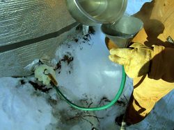 Как отогреть замёрзший водопровод - ремонт в доме