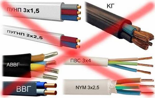 Какие кабели и провода использовать для проводки в квартире - точка j