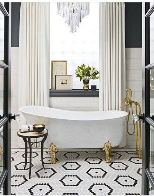 Ванная в классическом стиле - 105 фото вдохновляющего дизайна