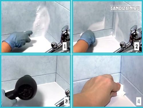 Как приклеить бордюр на ванну разбор правил укладки инструкция по установке