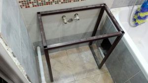 Накладная раковина на столешницу в ванную комнату виды и установка - точка j