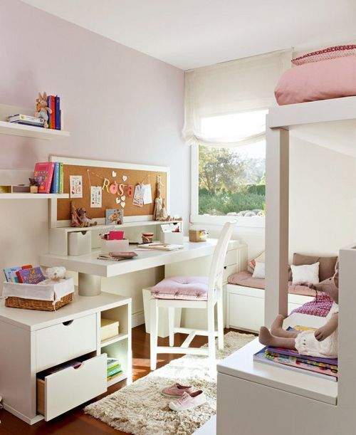 Дизайн маленькой детской комнаты - фото необычных дизайнерских решений