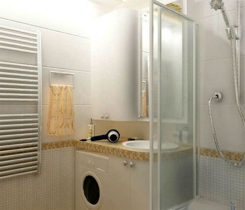 Дизайн маленькой ванной комнаты без туалета с фото
