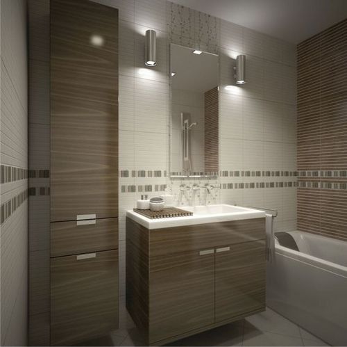 Современные маленькие ванные комнаты дизайн - 50 фото идей