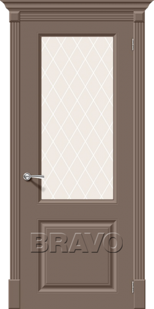 Межкомнатные двери разного цвета с двух сторон