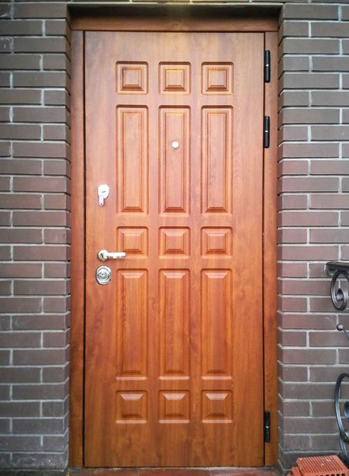 Облагораживание дверного проема входной двери
