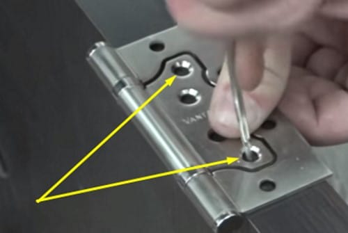 Как установить накладные петли на межкомнатные двери