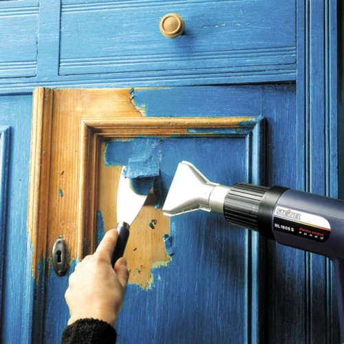 Подготовка деревянной двери к покраске