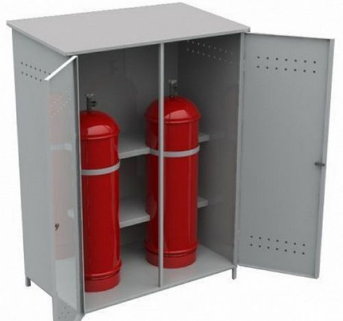 Шкаф для баллонов с газом требования к хранению баллонов + советы по выбору и установке шкафа