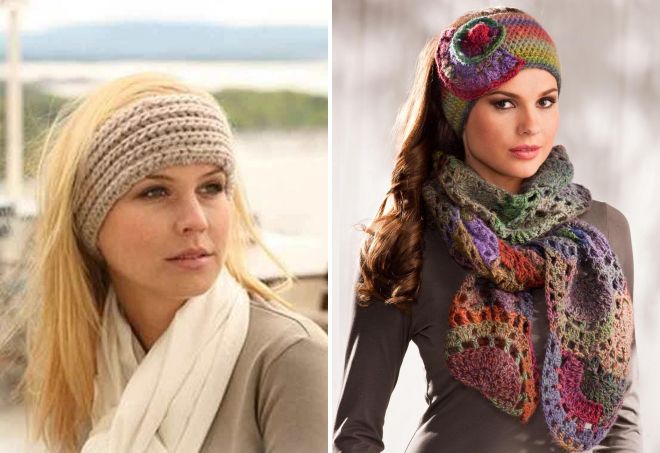 Как носить повязку на голову с короткой стрижкой, челкой, вязаную, спортивную зимой, осенью, летом