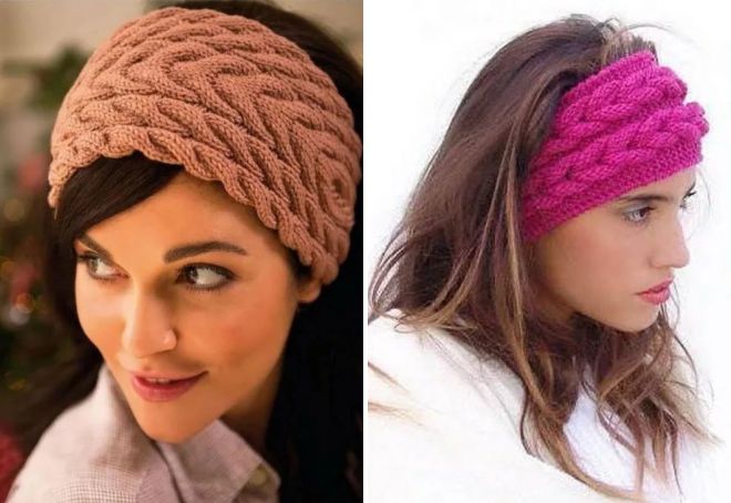Как носить повязку на голову с короткой стрижкой, челкой, вязаную, спортивную зимой, осенью, летом