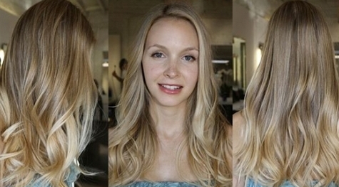 Мелкое мелирование на темные волосы. Фото до и после с челкой и без, тонированием