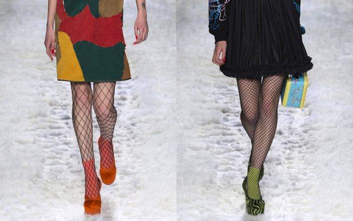 Как и с чем носить цветные женские колготки – модные советы от стилистов