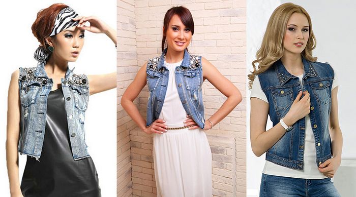 Как носить джинсовый жилет советы по выбору, стильные модели, оригинальные сочетания