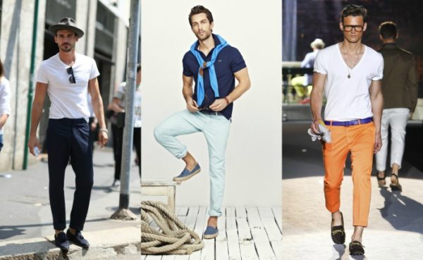 Как подобрать мужские мокасины под джинсы