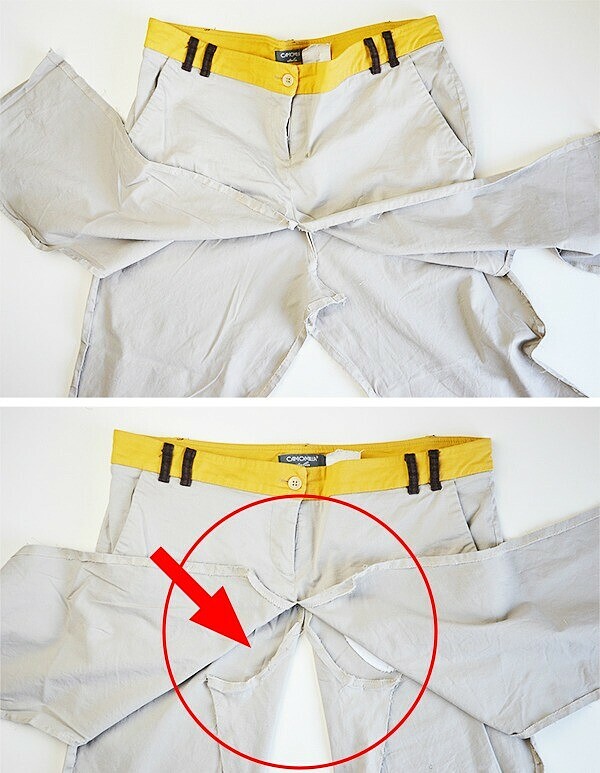 Как из юбки сделать шорты