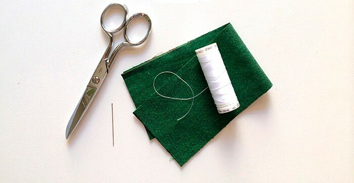 Как правильно шить иголкой с ниткой вручную