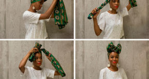 Как красиво завязать платок на голове