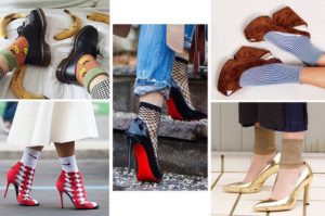 Как женщинам носить носки с туфлями