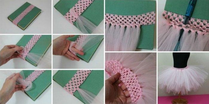 Как сделать юбку из фатина своими руками