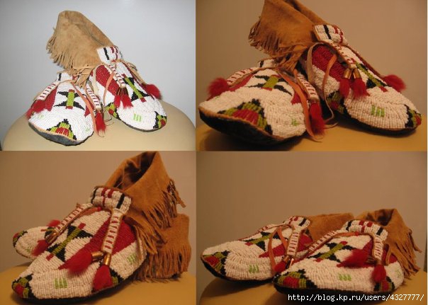 Что за обувь — индейские мокасины