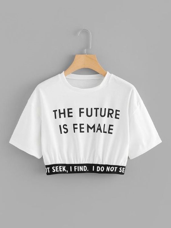 Модные модели женских футболок на 2020 год