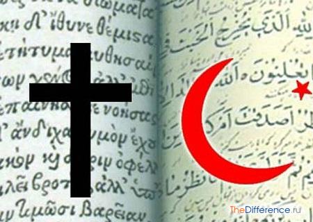 Разница между исламом и христианством