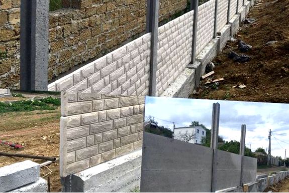 Забор из бетона – первоклассный выбор