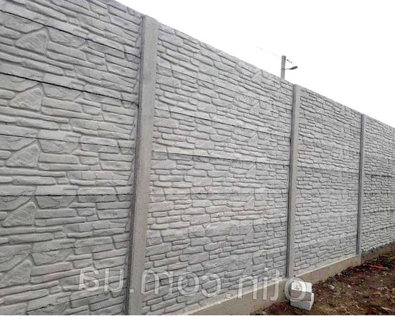 Ограда из бетона – наилучший выбор