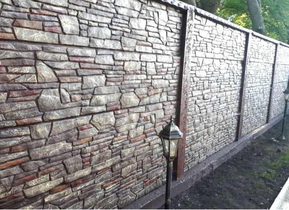 Ограда из бетона – лучший выбор