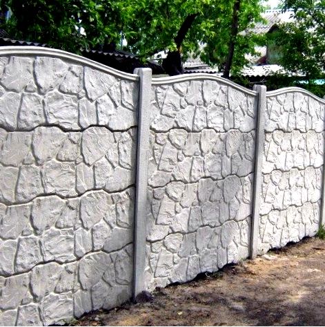 Ограда из бетона – первоклассный выбор
