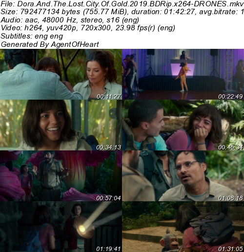 Dora And The Lost City Of Gold 2019 BDRip x264 DRONES