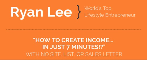 [Download] Ryan Lee – 7 Minute Income