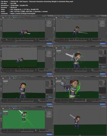 Character Animation: Animating Weight in Autodesk Maya