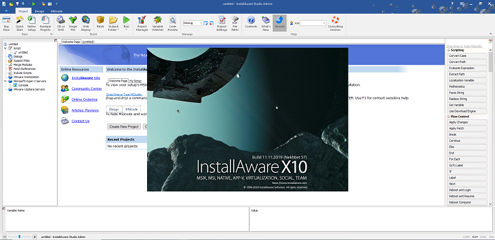 InstallAware Studio Admin X10 v27.0.1.2019 Build 11.11.19