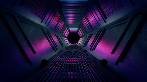 Videohive - Tunnel 4k - 24997048