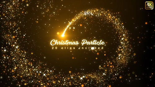 Videohive - Christmas Particles - 24991720