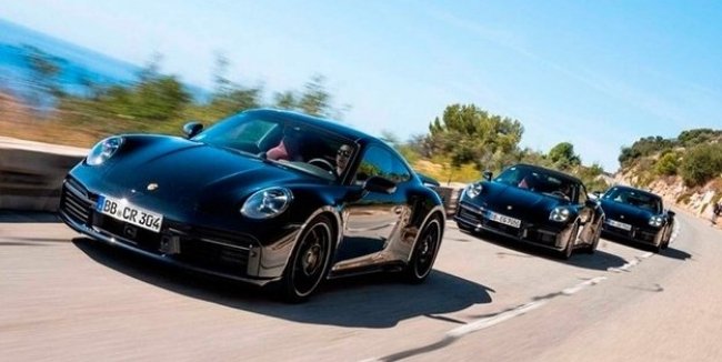 Porsche впервые показал новые 911 Turbo