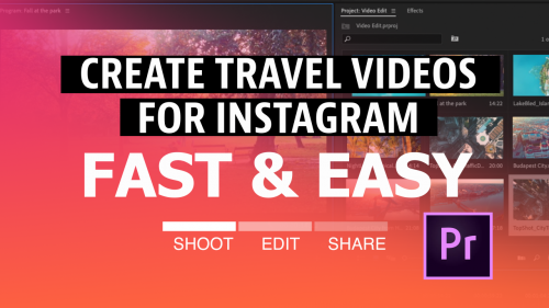 Skillshare - Create Travel Videos for Instagram Fast & Easy